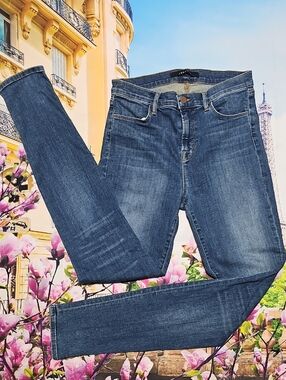 J Brand Indigo High Waist Skinny Jeans Maria Size 29